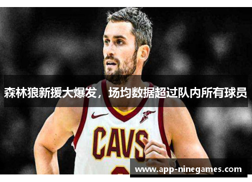 森林狼新援大爆发，场均数据超过队内所有球员